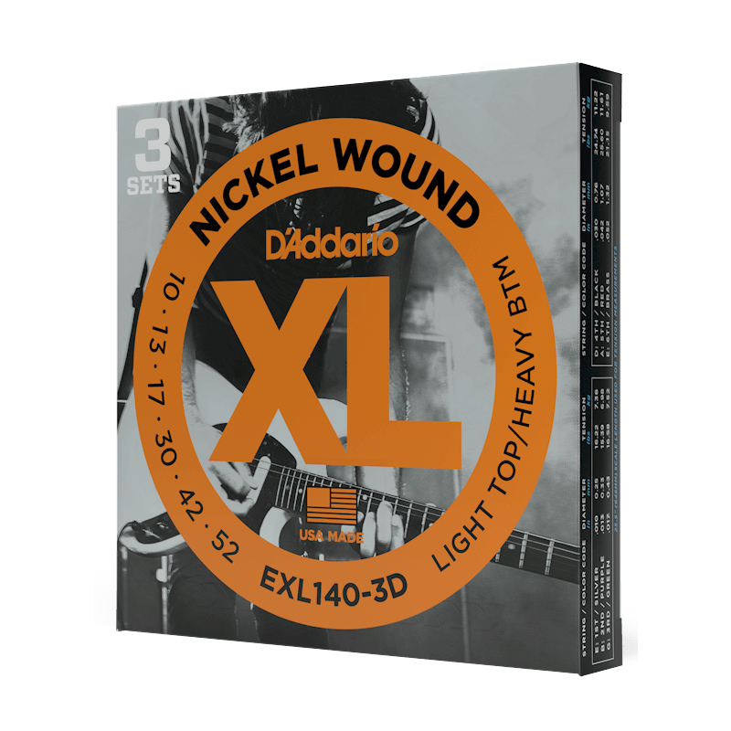 Daddario EXL140-3D 10-52
