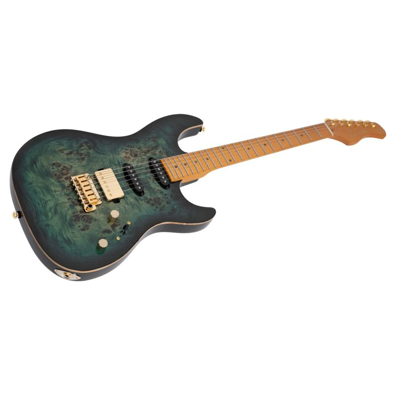 Larry Carlton S10 HSS Transparent Green