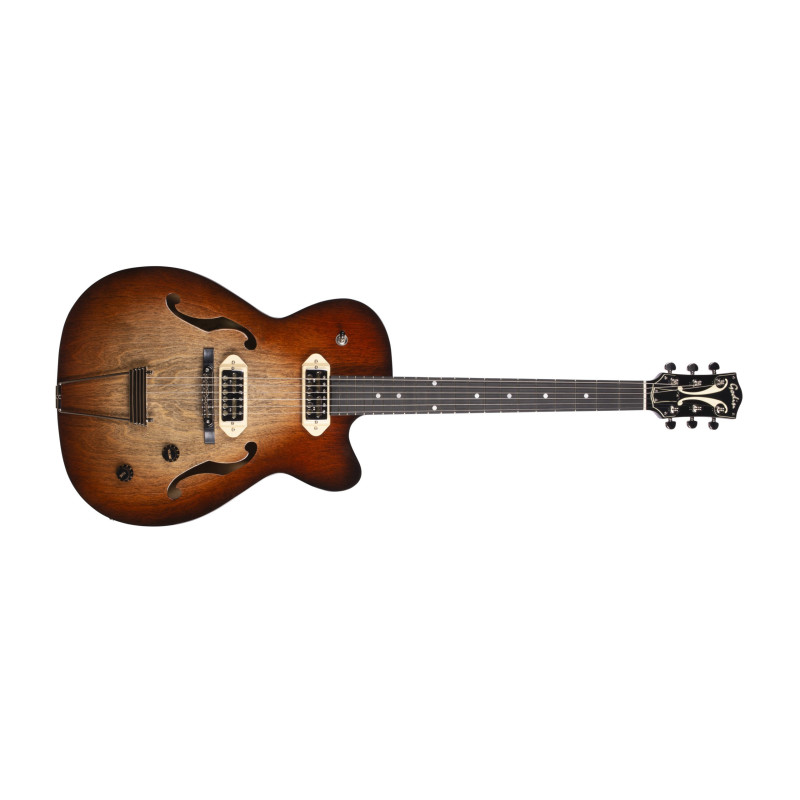 Godin 5th Avenue TL Vintage Burst with Gold Foil Pickup