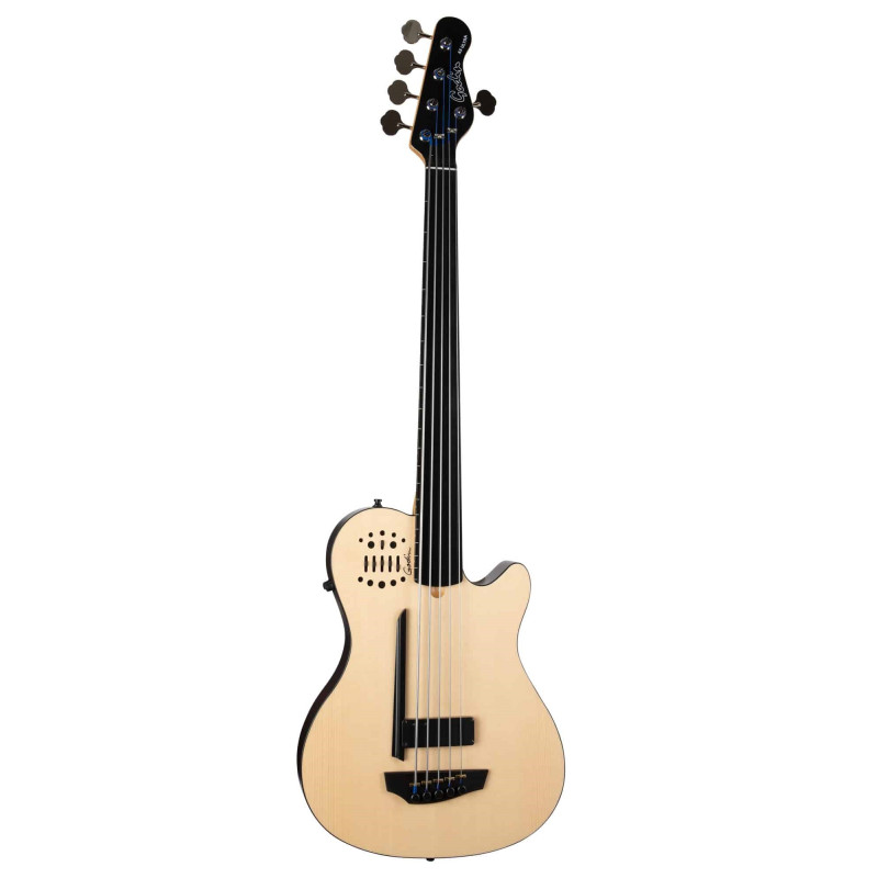 Godin A5 Ultra Natural Fretless Acoustic/Electric Bass