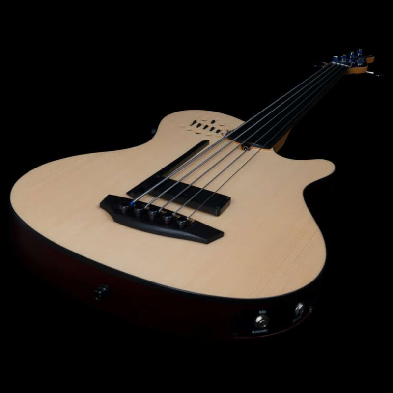 Godin A5 Ultra Natural Fretless Acoustic/Electric Bass