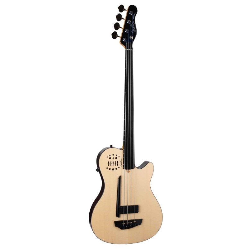 Godin A4 Ultra Natural Fretless A/E
