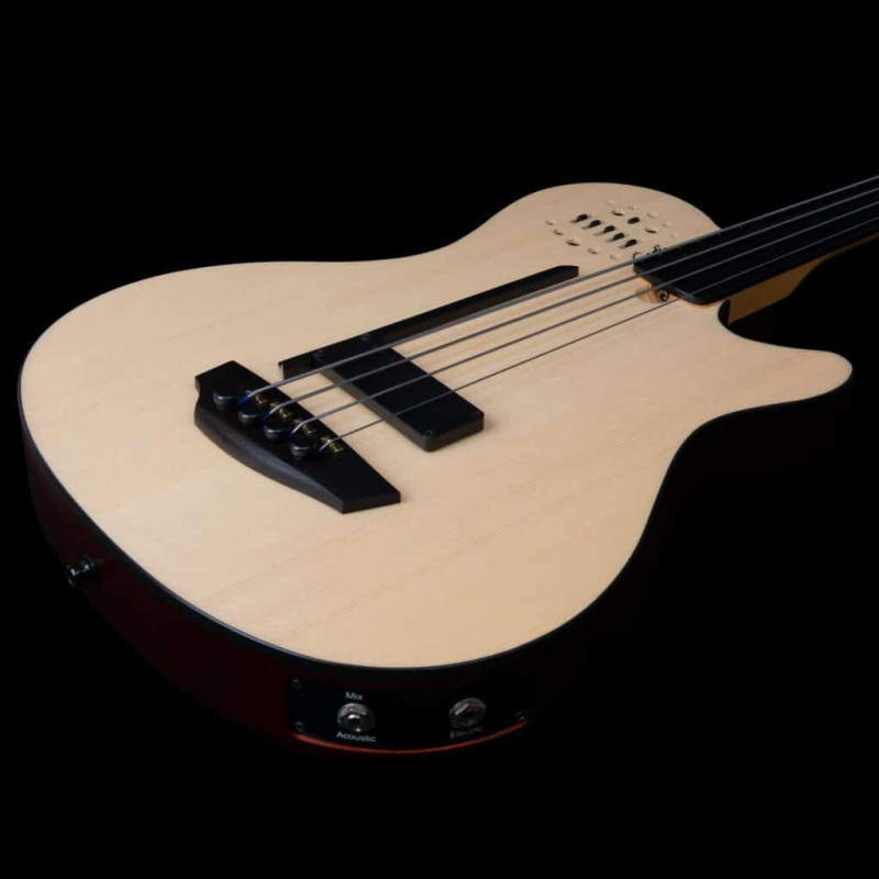 Godin A4 Ultra Natural Fretless A/E