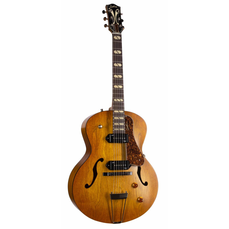 Godin 5th Avenue Jumbo P90 Crimson Red