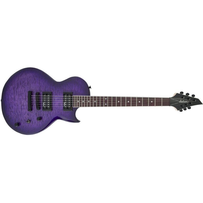 Jackson JS22Q Monarch Transparent Purple Burst