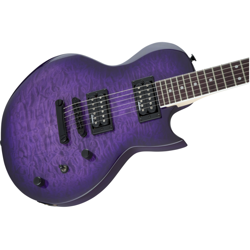 Jackson JS22Q Monarch Transparent Purple Burst