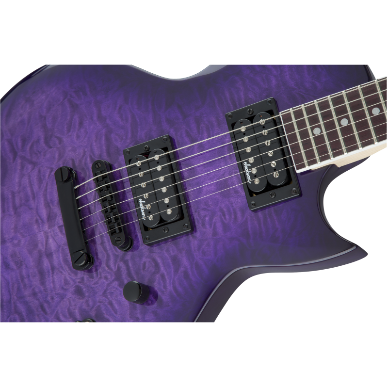 Jackson JS22Q Monarch Transparent Purple Burst