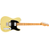 The Fender Player II Telecaster HH MN in Hialeah Yellow features a modern C-shaped neck profile for comfortable playability and