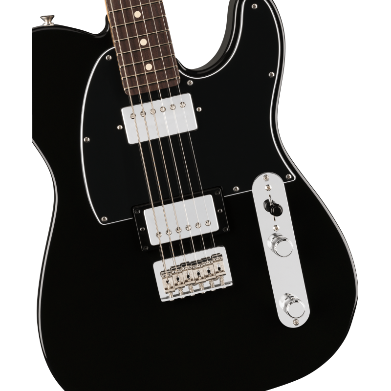 The **Fender Player II Telecaster HH RW Black** features a classic design with a modern twist. This electric guitar is equipped 