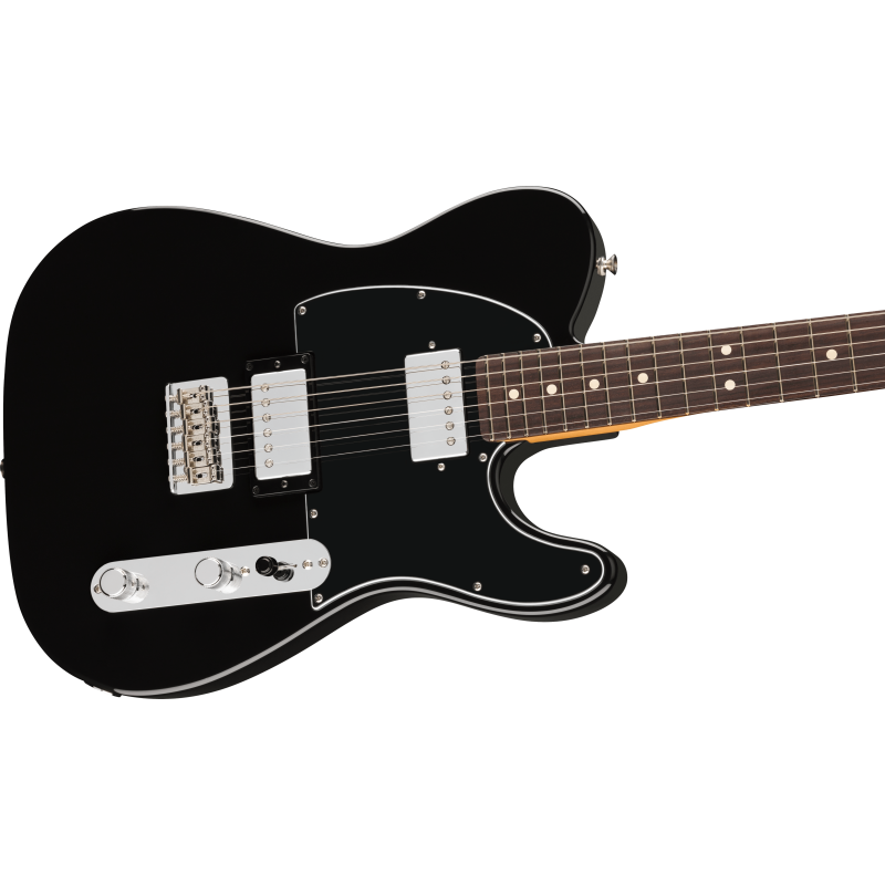 The **Fender Player II Telecaster HH RW Black** features a classic design with a modern twist. This electric guitar is equipped 