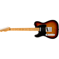 The Fender Player II Telecaster MN LH in 3 Color Sunburst.