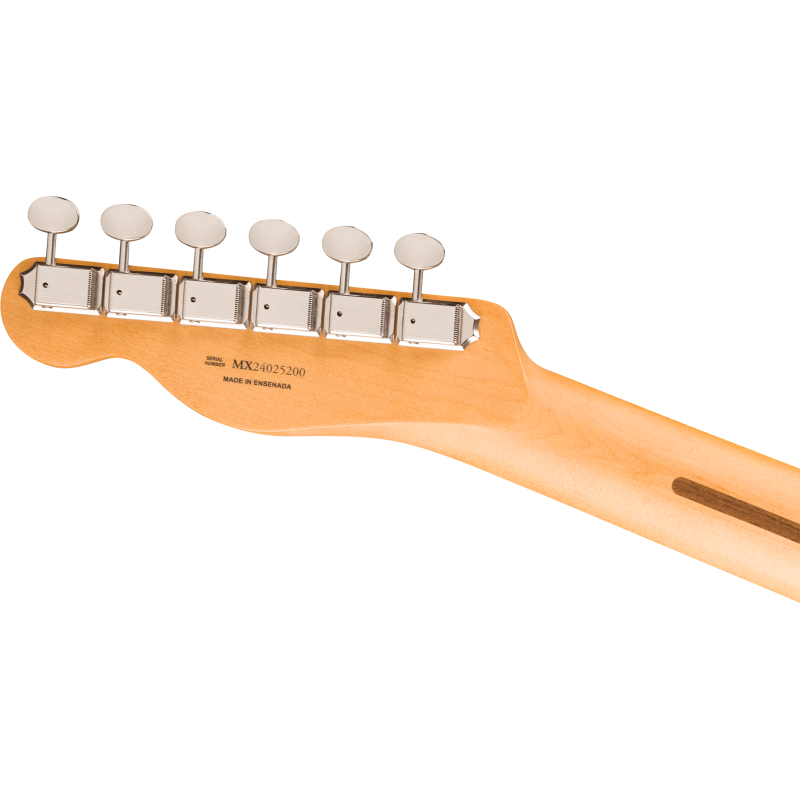 The Fender Player II Telecaster MN in Coral Red combines classic Telecaster design with modern features. With an alder body, map