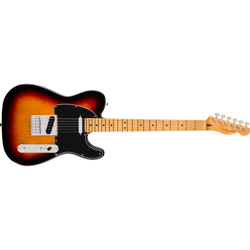 The Fender Player II Telecaster MN in 3 Color Sunburst is a classic electric guitar with a modern twist.