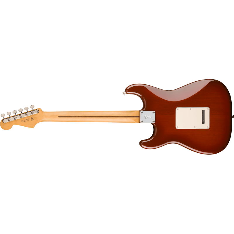 The Fender Player II Stratocaster HSS MN Transparent Mocha Burst