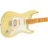 The Fender Player II Stratocaster HSS MN in Hialeah Yellow.