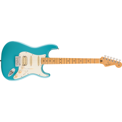 The Fender Player II Stratocaster HSS MN in Aquatone Blue.