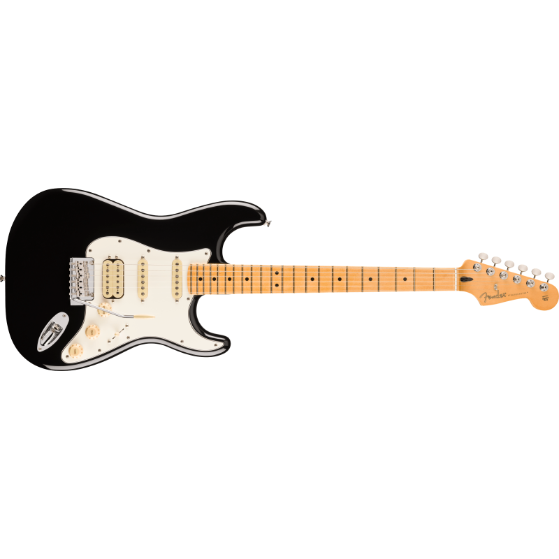 The Fender Player II Stratocaster HSS MN Black.
