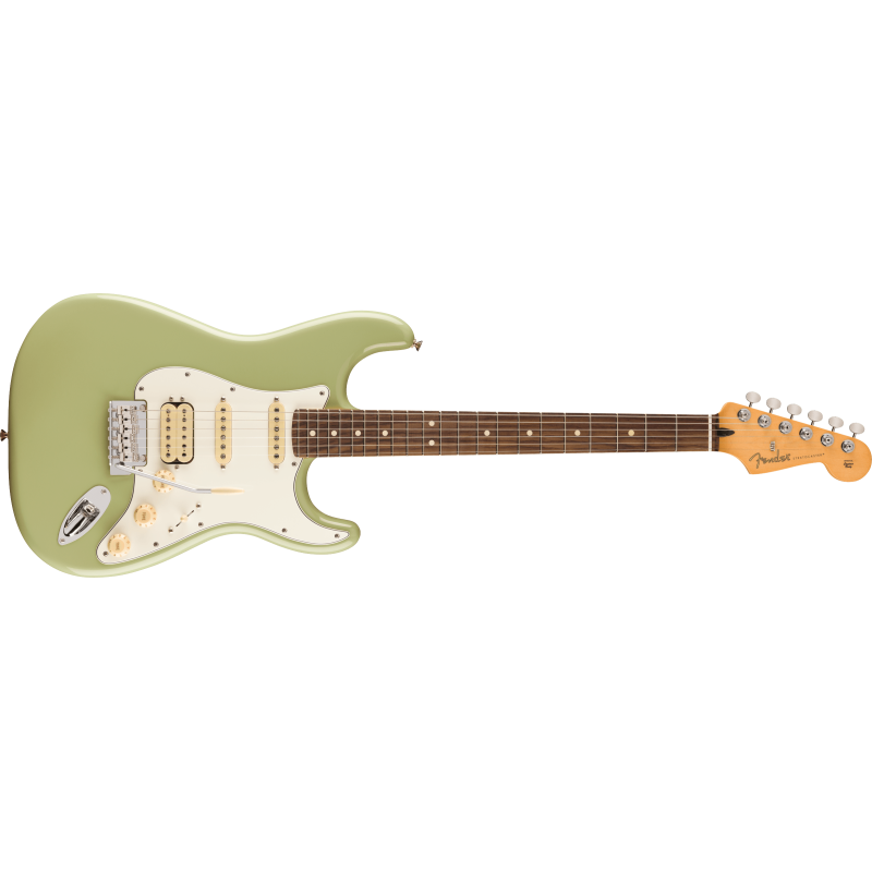 The Fender Player II Stratocaster HSS RW in Birch Green.