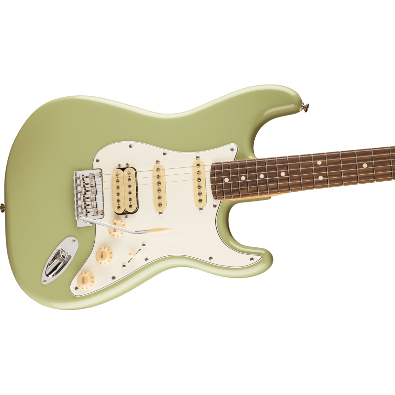 The Fender Player II Stratocaster HSS RW in Birch Green.