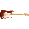 The Fender Player II Stratocaster MN in Transparent Mocha Burst.
