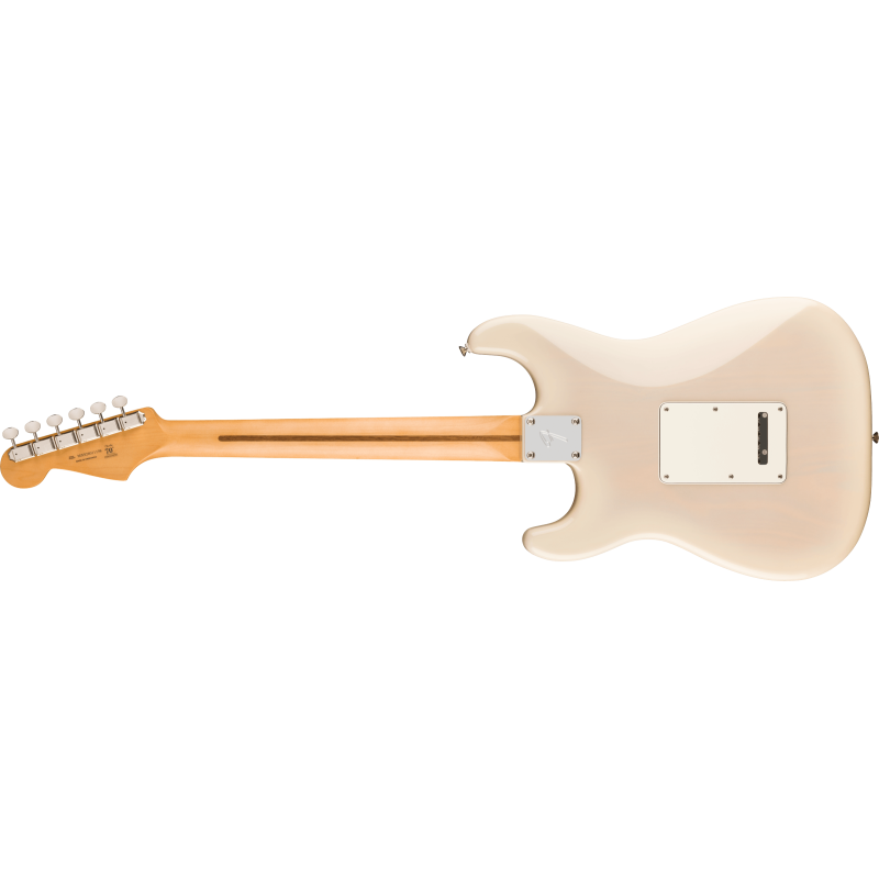 The Fender Player II Stratocaster RW White Blonde features a classic design with a modern twist. This electric guitar is perfect