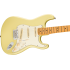The Fender Player II Stratocaster MN in Hialeah Yellow is a vibrant and eye-catching electric guitar that combines classic style