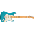 The Fender Player II Stratocaster MN in Aquatone Blue.