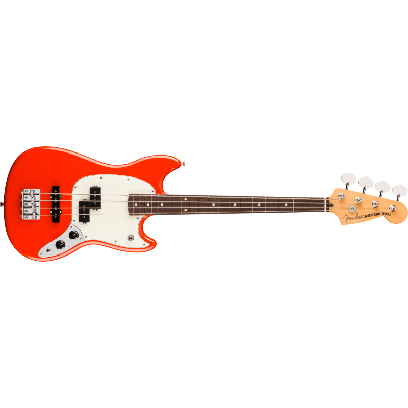 Fender Player II Mustang Bass RW Coral Red