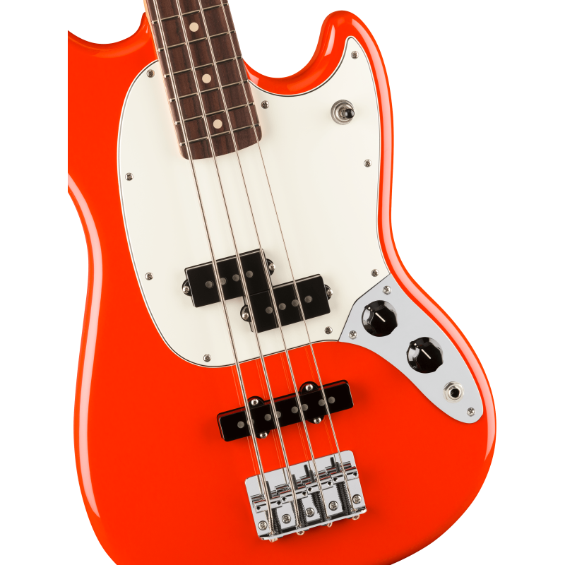 Fender Player II Mustang Bass RW Coral Red