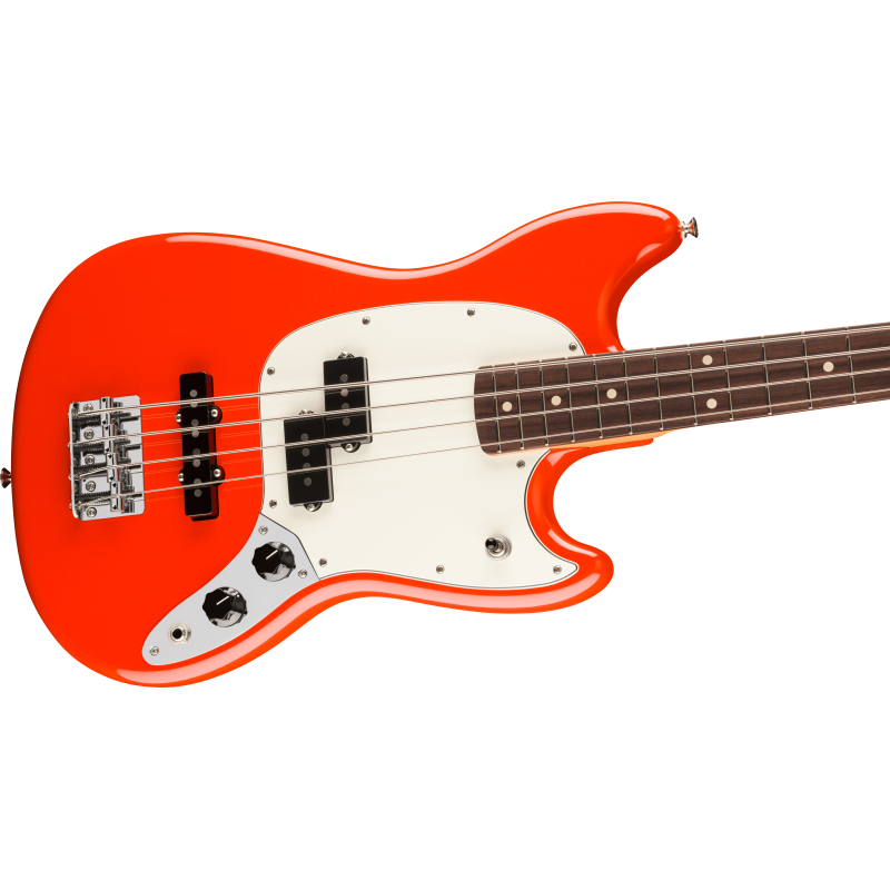 Fender Player II Mustang Bass RW Coral Red