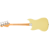 The Fender Player II Mustang Bass RW in Hialeah Yellow is a vibrant and stylish electric bass guitar.