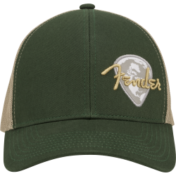 Fender Globe Pick Patch Hat Green/Khaki