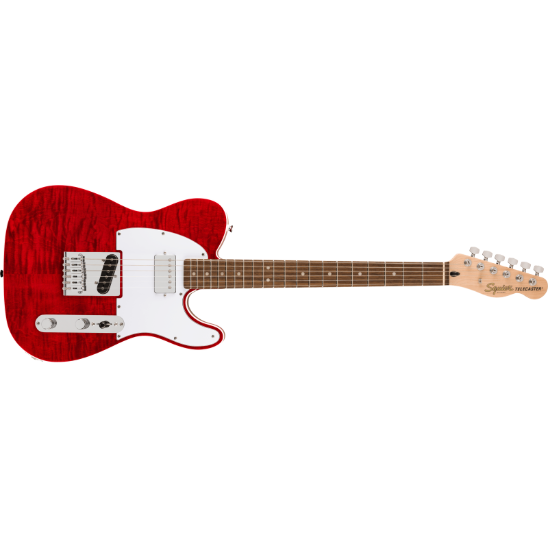 Fender Squier Affinity Telecaster FMT SH Crimson Red Transparent