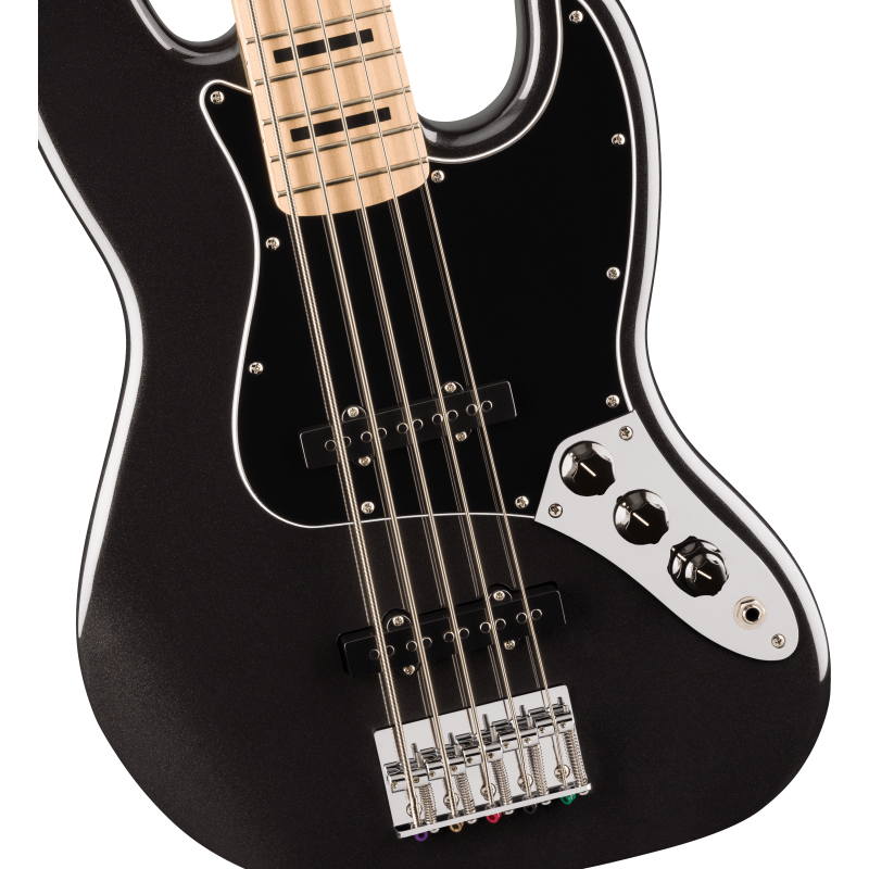Fender Squier Affinity Active Jazz Bass V MN Black Metallic