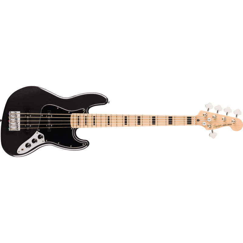 Fender Squier Affinity Active Jazz Bass V MN Black Metallic