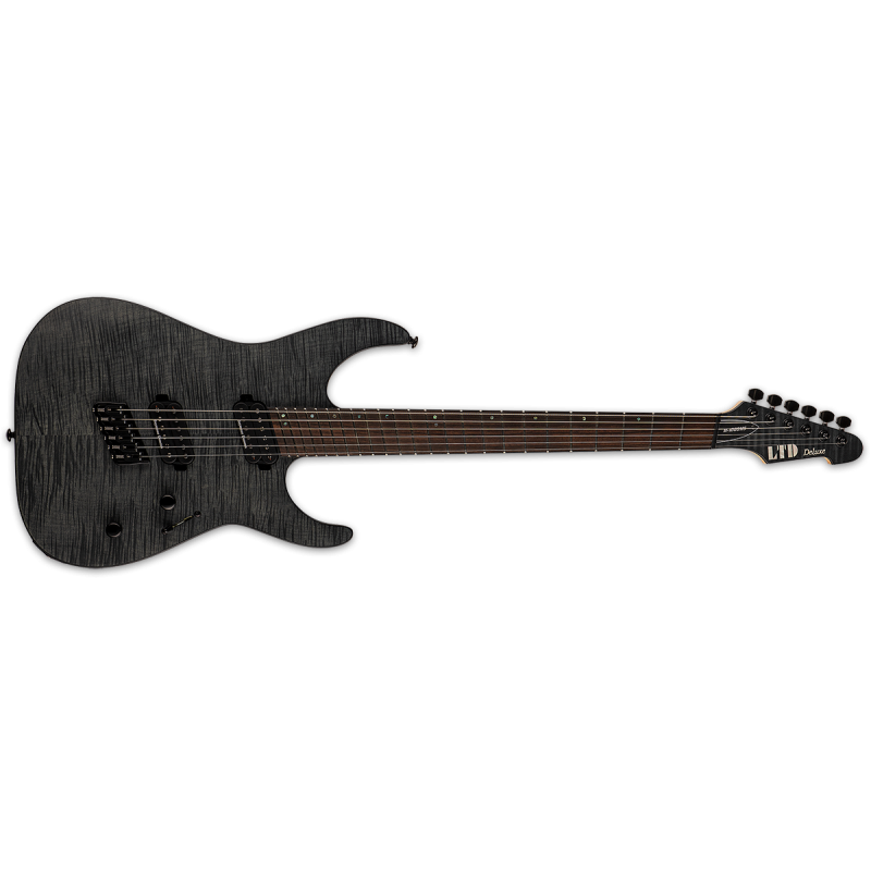 LTD M-1000 Multi-scale See Thru Black Satin