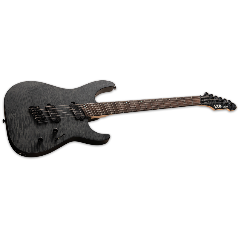 LTD M-1000 Multi-scale See Thru Black Satin