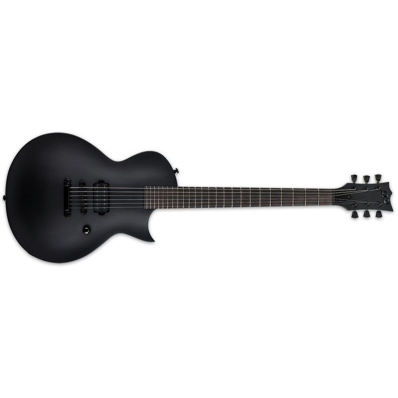 LTD EC-Black Metal Black Satin