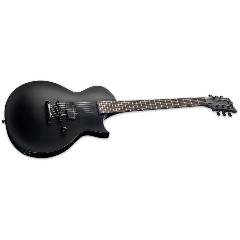 LTD EC-Black Metal Black Satin