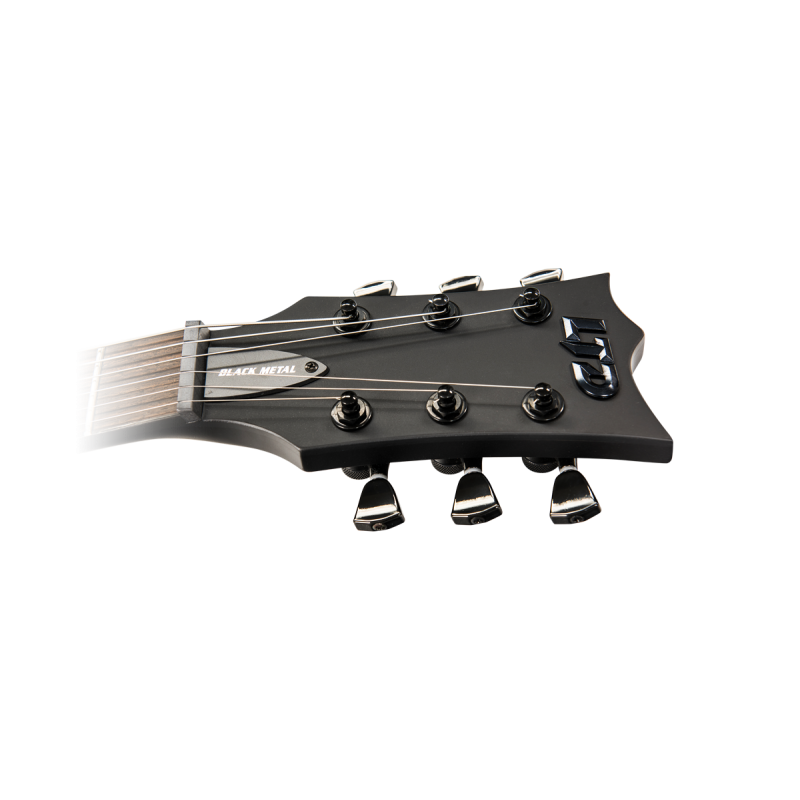 LTD EC-Black Metal Black Satin