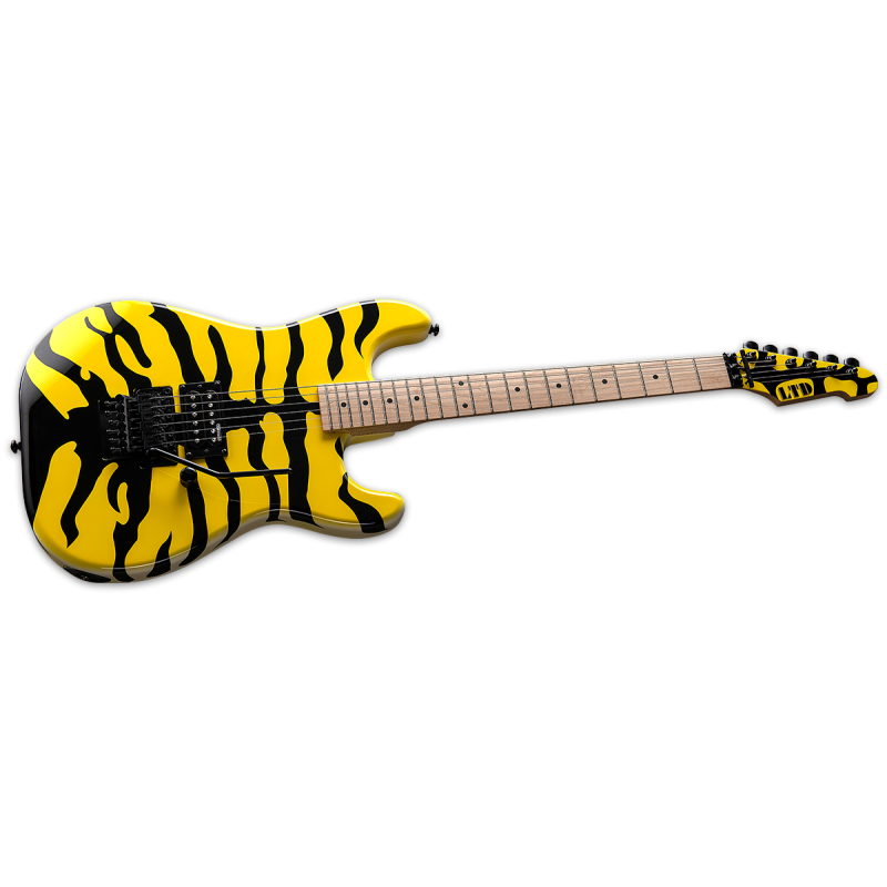 LTD GL-200MT Yellow with Tiger Graphic