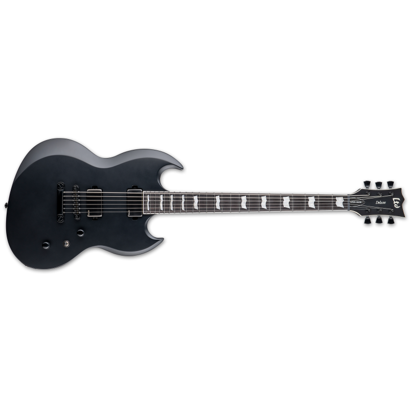 LTD Viper-1000 Baritone Black Satin