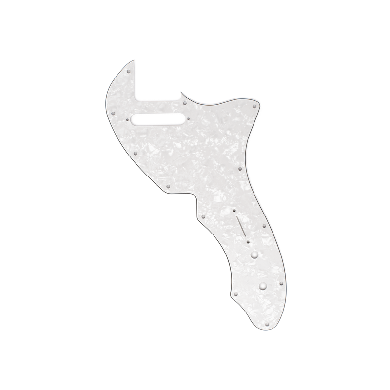 Fender Pickguard '69 Tele Thinline White Pearl