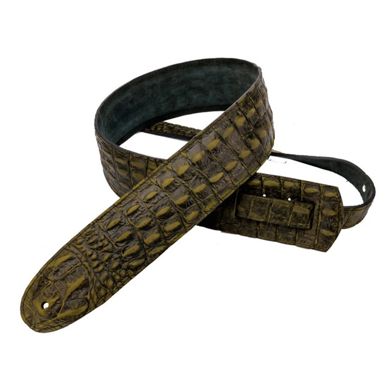 BOURBON Bandolera Alligator Green