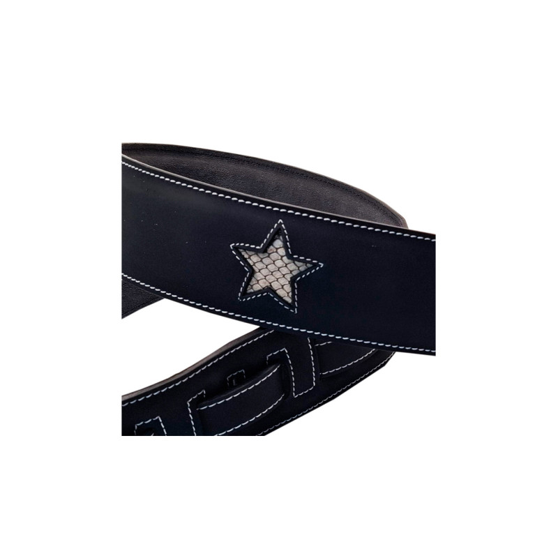 Bourbon Strap Star Black