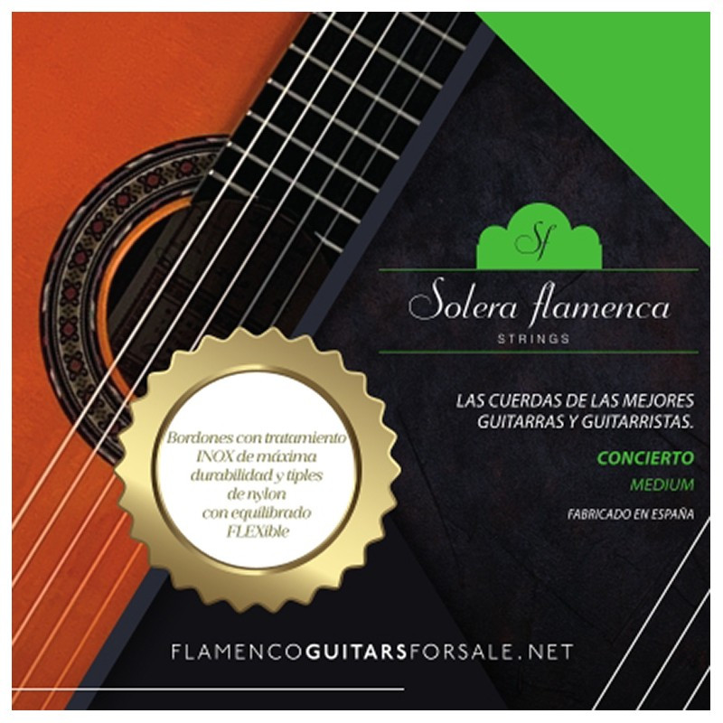 Flamenco Solera Concert Medium Tension