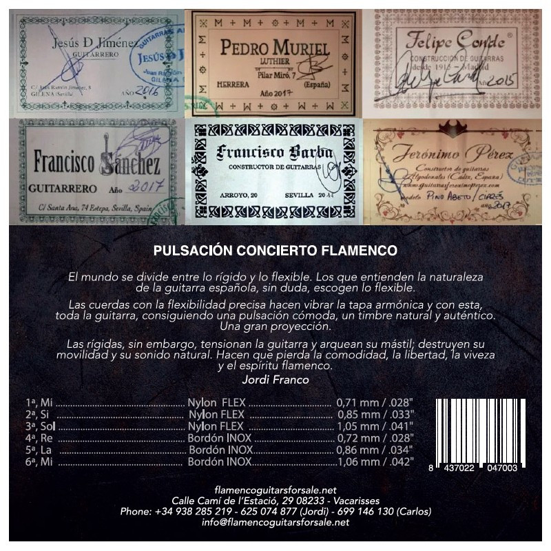 Flamenco Solera Concert Medium Tension