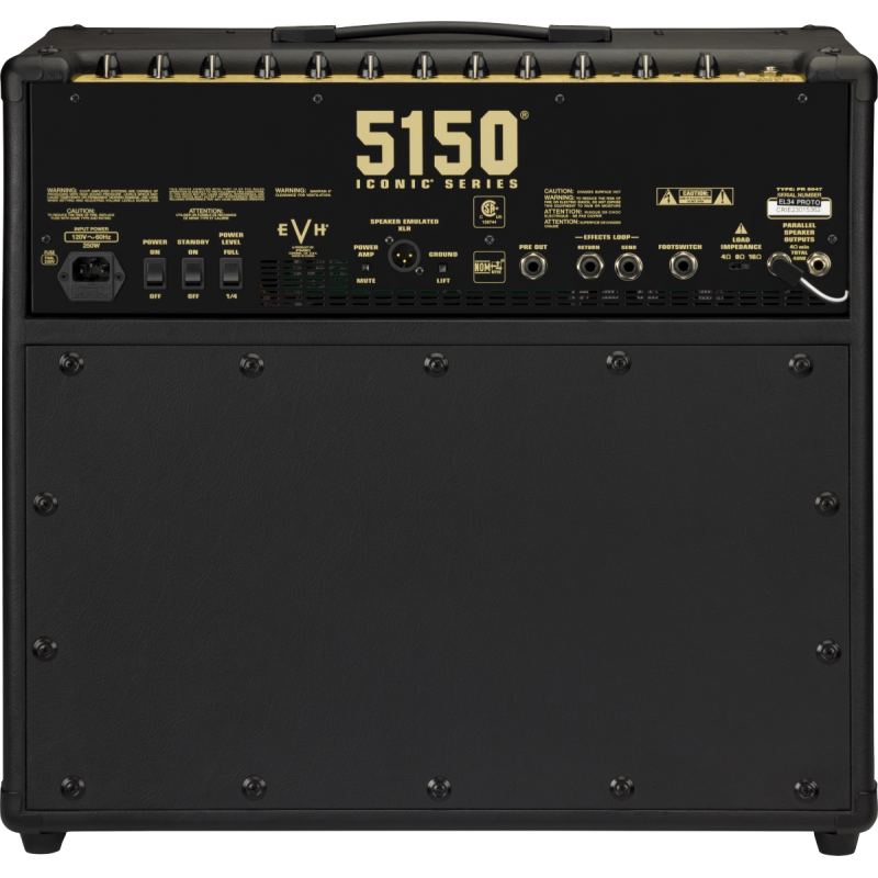 EVH 5150 Iconic Series 40w 1x12 EL34 Black