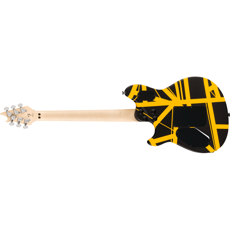 EVH Wolfgang Special Ebony Black and Yellow