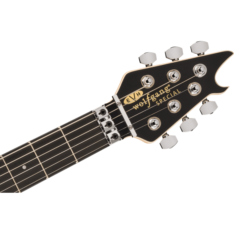 EVH Wolfgang Special Ebony Black and Yellow